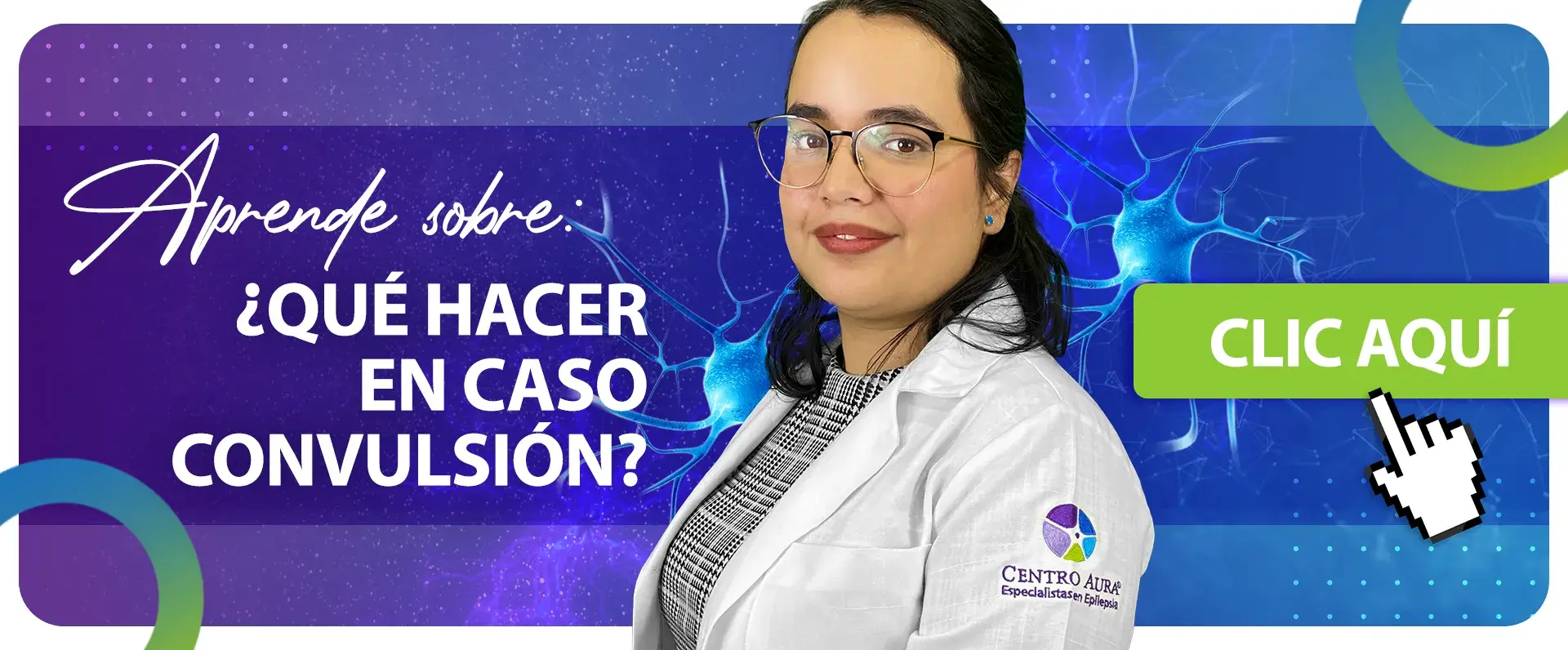 Botón que lleva a que hacer en caso de una convulsión
